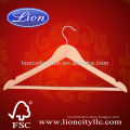 LEC-W5011 Luxury Matt Black Wooden Jacket Hanger
